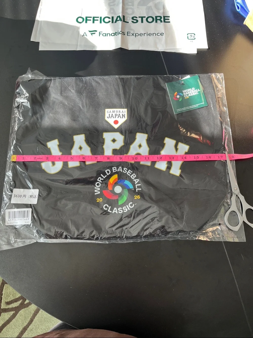 Shohei Otani Canvas Tote Bag Japan WBC 2026 Samurai Japan NWT NIB
